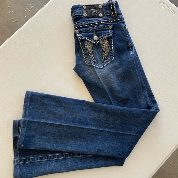 Miss Me Dark Wash Boot Cut Jeans - Picture 5 of 7